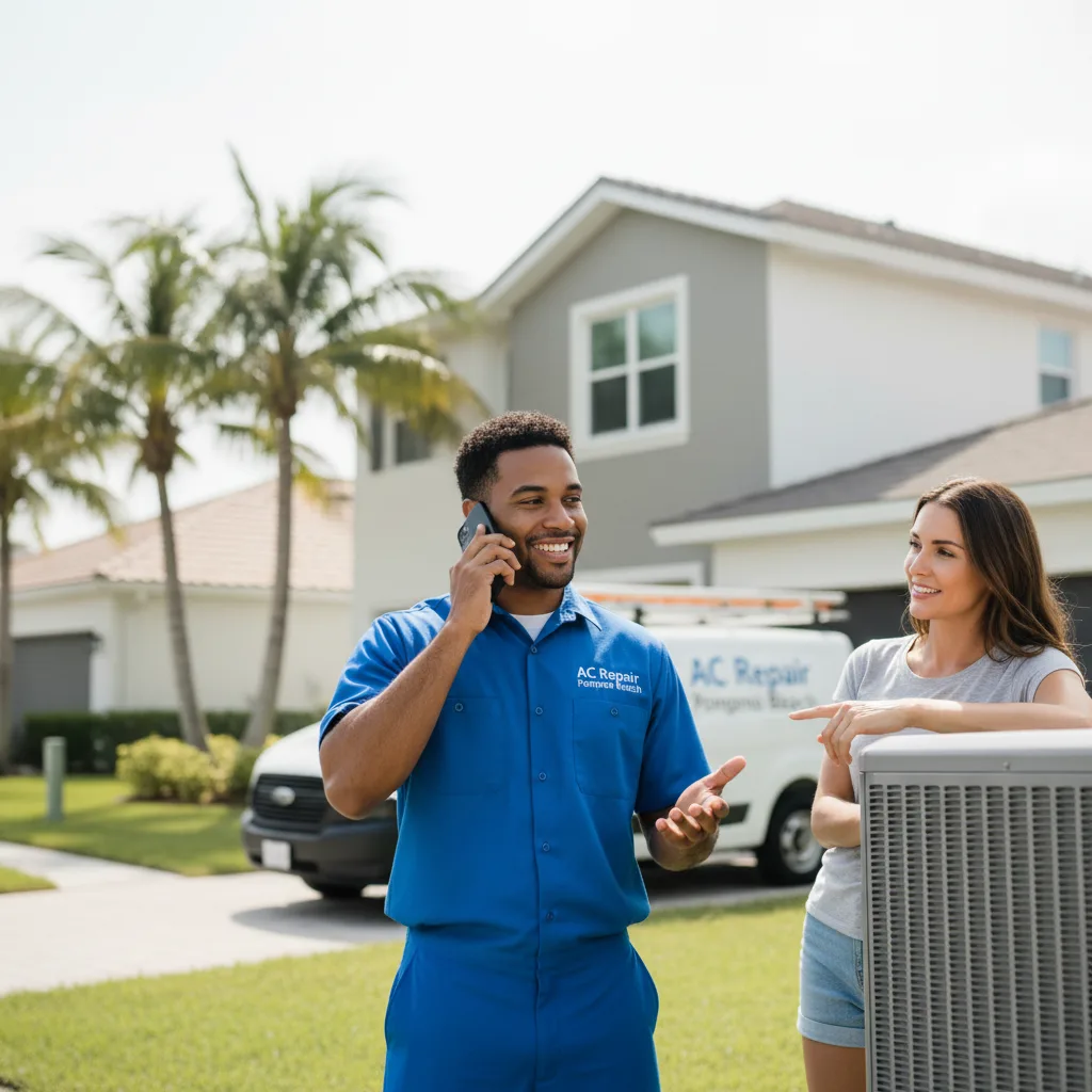 AC Repair Pompano Beach customer support in Suamico